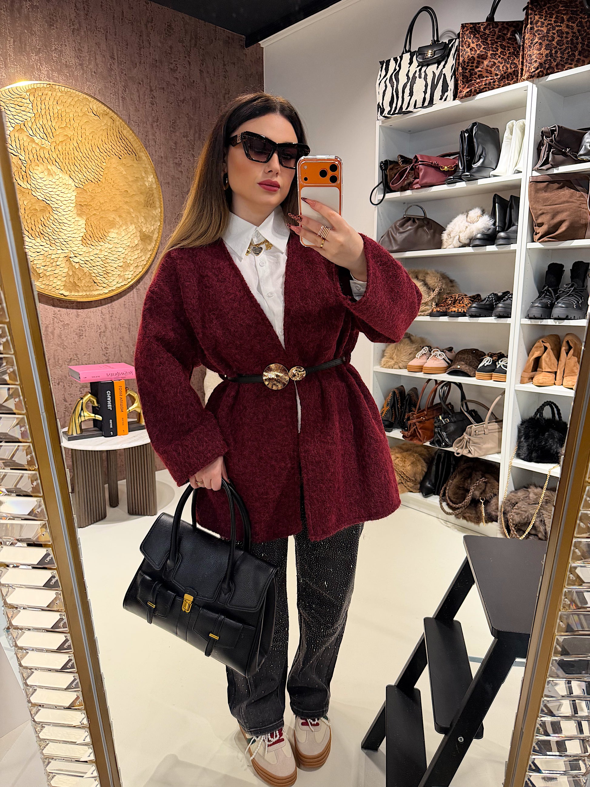 Cardigan Morbido Effetto Pelliccia - R.a. Boutique