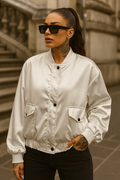 Bomber bianco - R.a. Boutique