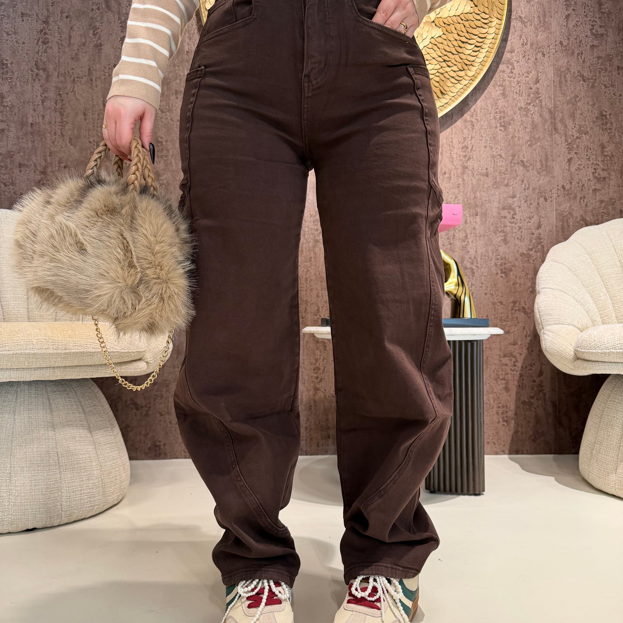 Jeans choco - R.a. Boutique