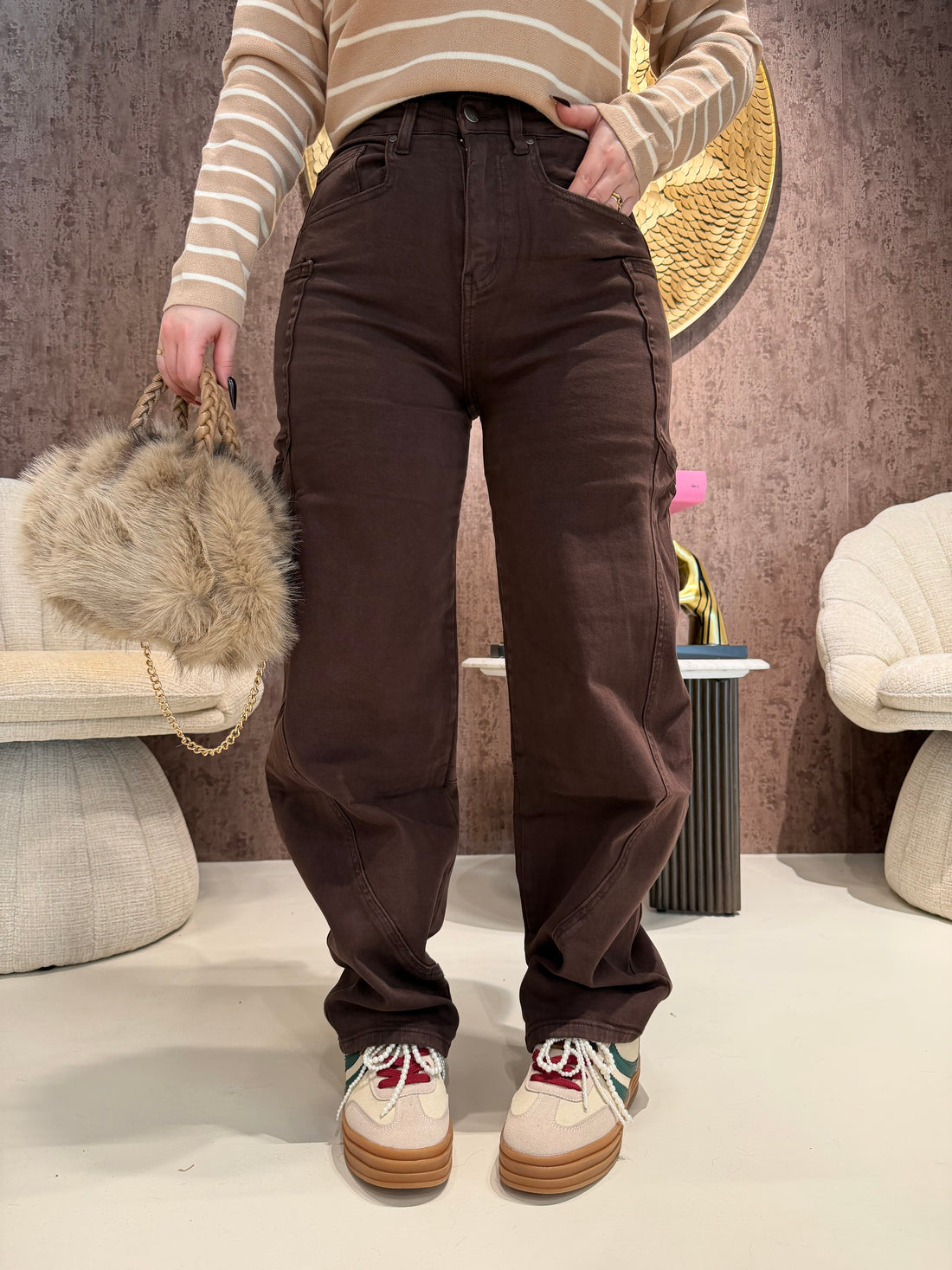 Jeans choco - R.a. Boutique