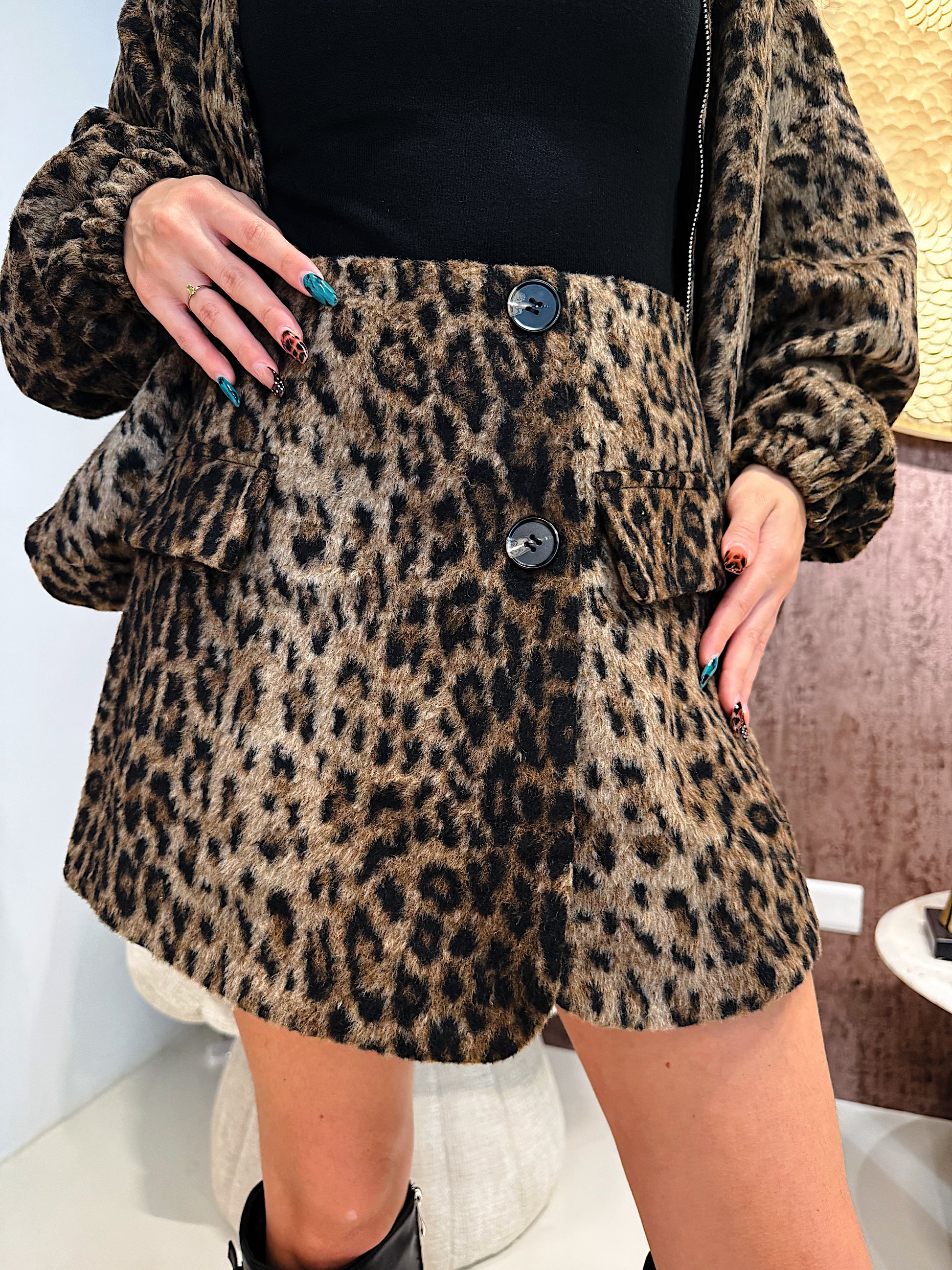 Completo jungle short e giacca - R.a. Boutique