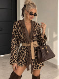 Cardigan Animalier con Frange chiaro - R.a. Boutique