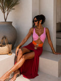 Bikini due pezzi con sole arancio - R.a. Boutique
