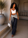 Jeans con bandana in pizzo - R.a. Boutique