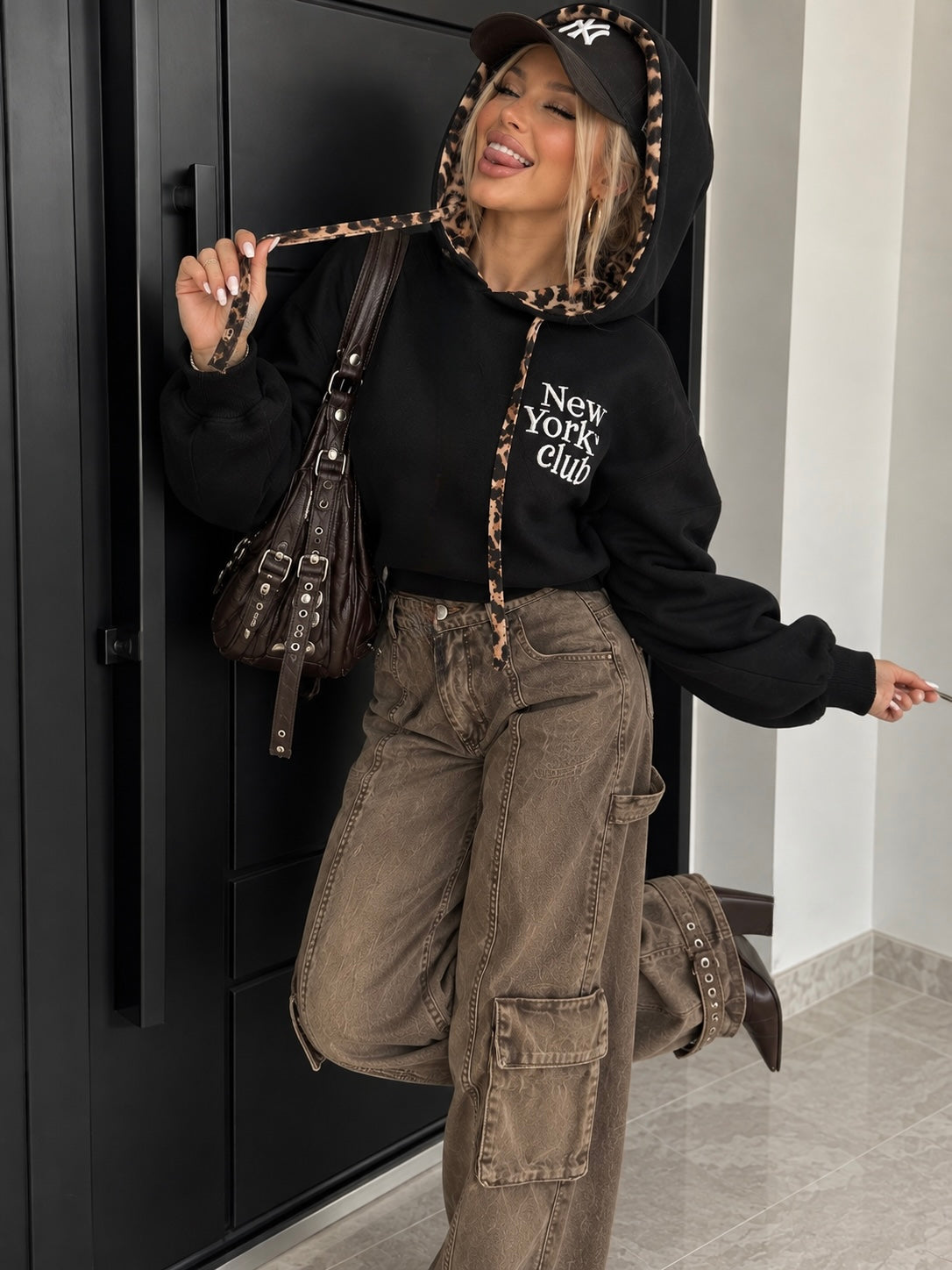 Felpa maglione New York Club Animalier - R.a. Boutique