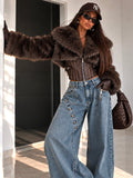 Jeans Balloon Zip Detail - R.a. Boutique