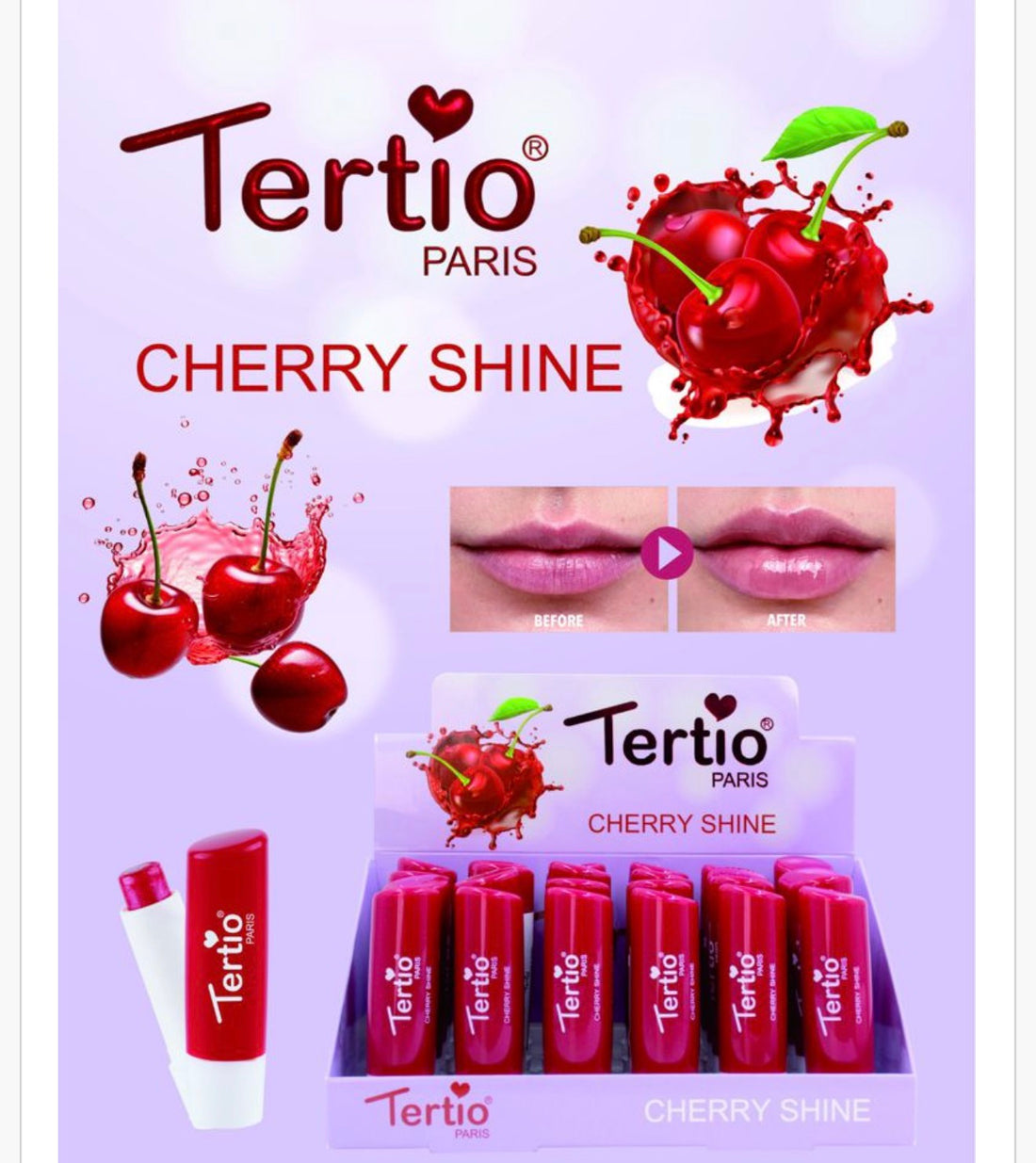 Cherry Shine – Lip Oil Effetto Glossy - R.a. Boutique