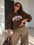 Felpa Boston Vintage Polo - R.a. Boutique