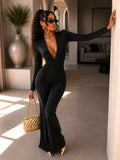 Tuta push up nero lurex - R.a. Boutique