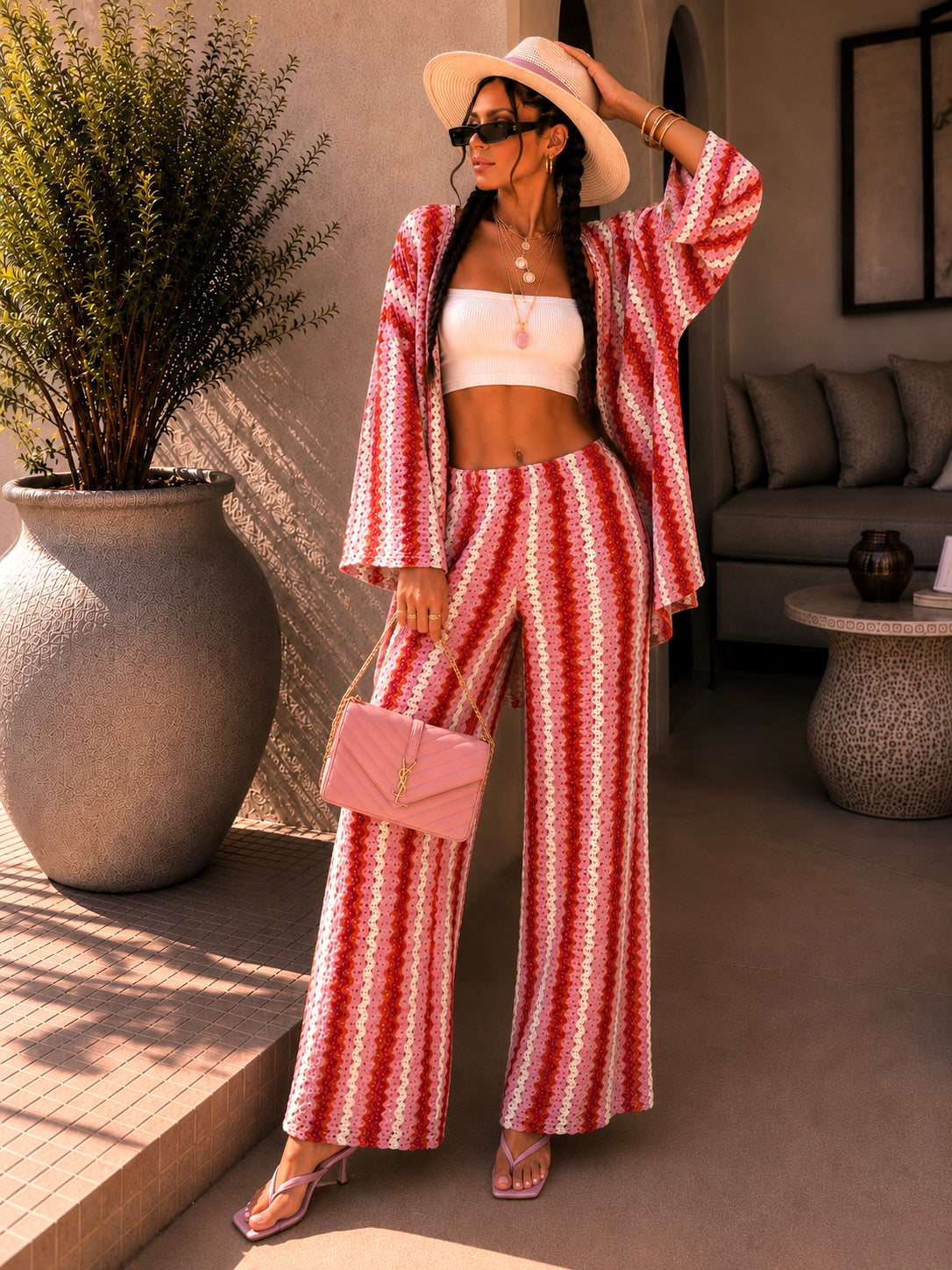 Completo Crochet Multicolor - R.a. Boutique