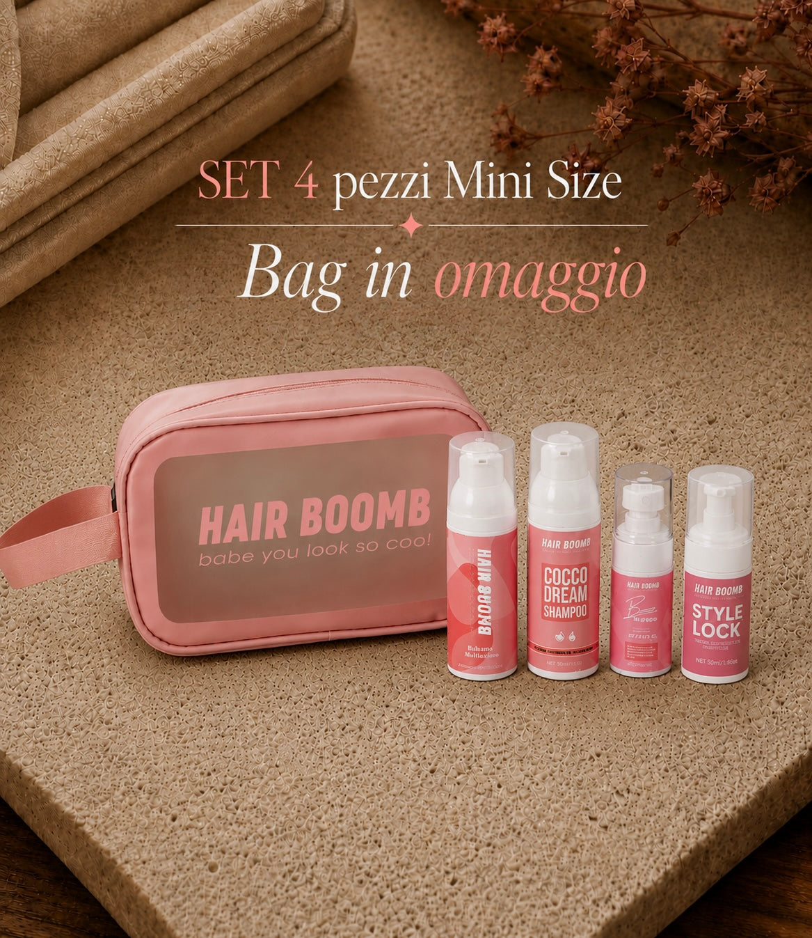 Kit 4 pezzi mini size per la cura delle extension - R.a. Boutique