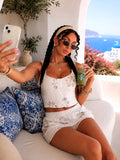 Completo Summer Flowers - R.a. Boutique