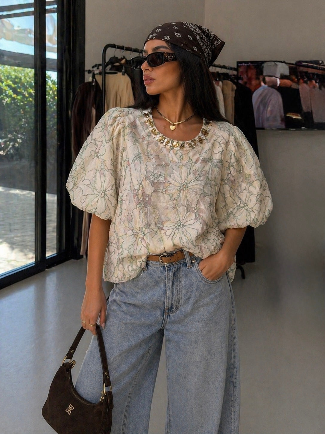 Camicia Blossom Chic - R.a. Boutique