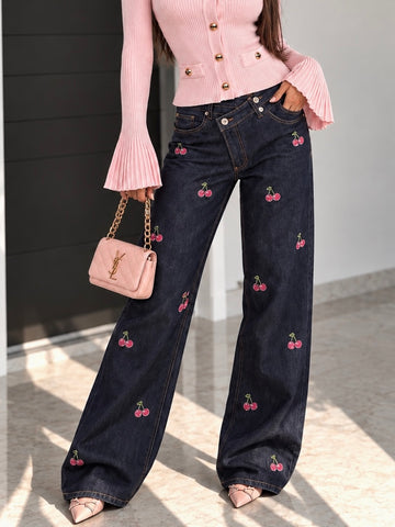 Jeans ciliegia