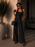 Tuta con cintura in vita senza coppe - R.a. Boutique