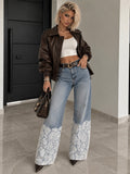 Jeans Bloom con pizzo - R.a. Boutique