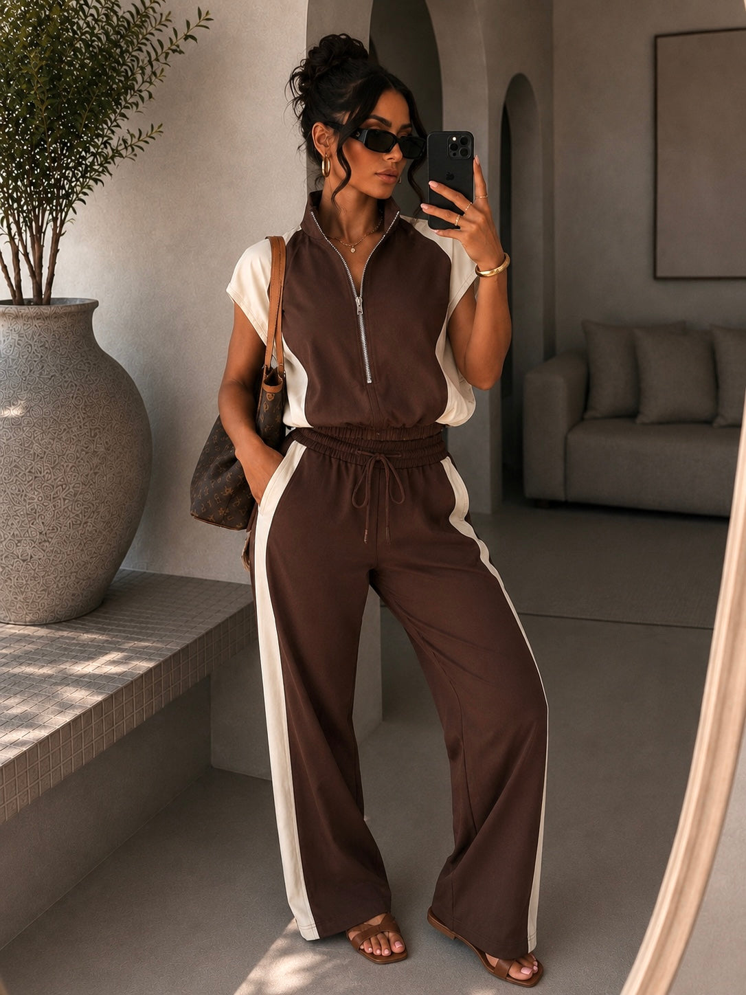 Completo viscosa bicolor - R.a. Boutique