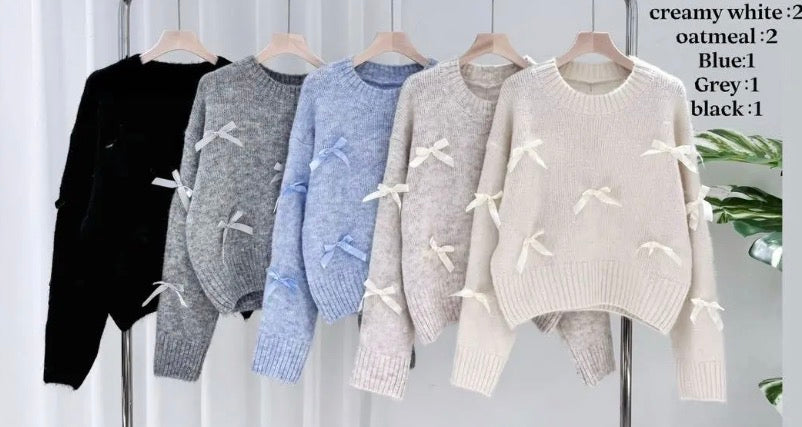 Maglioncino con fiocchi - R.a. Boutique