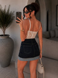 Gonna Denim Dark - R.a. Boutique