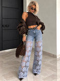 Jeans Bloom Lace - R.a. Boutique