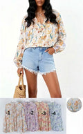 Camicia floreale vari colori - R.a. Boutique