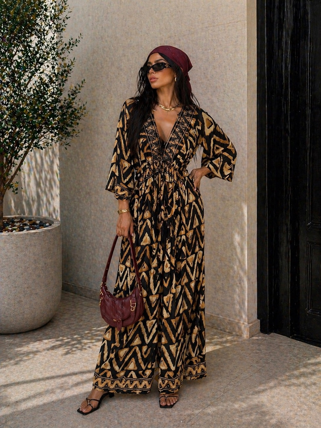 Abito Boho Chic Sahara - R.a. Boutique