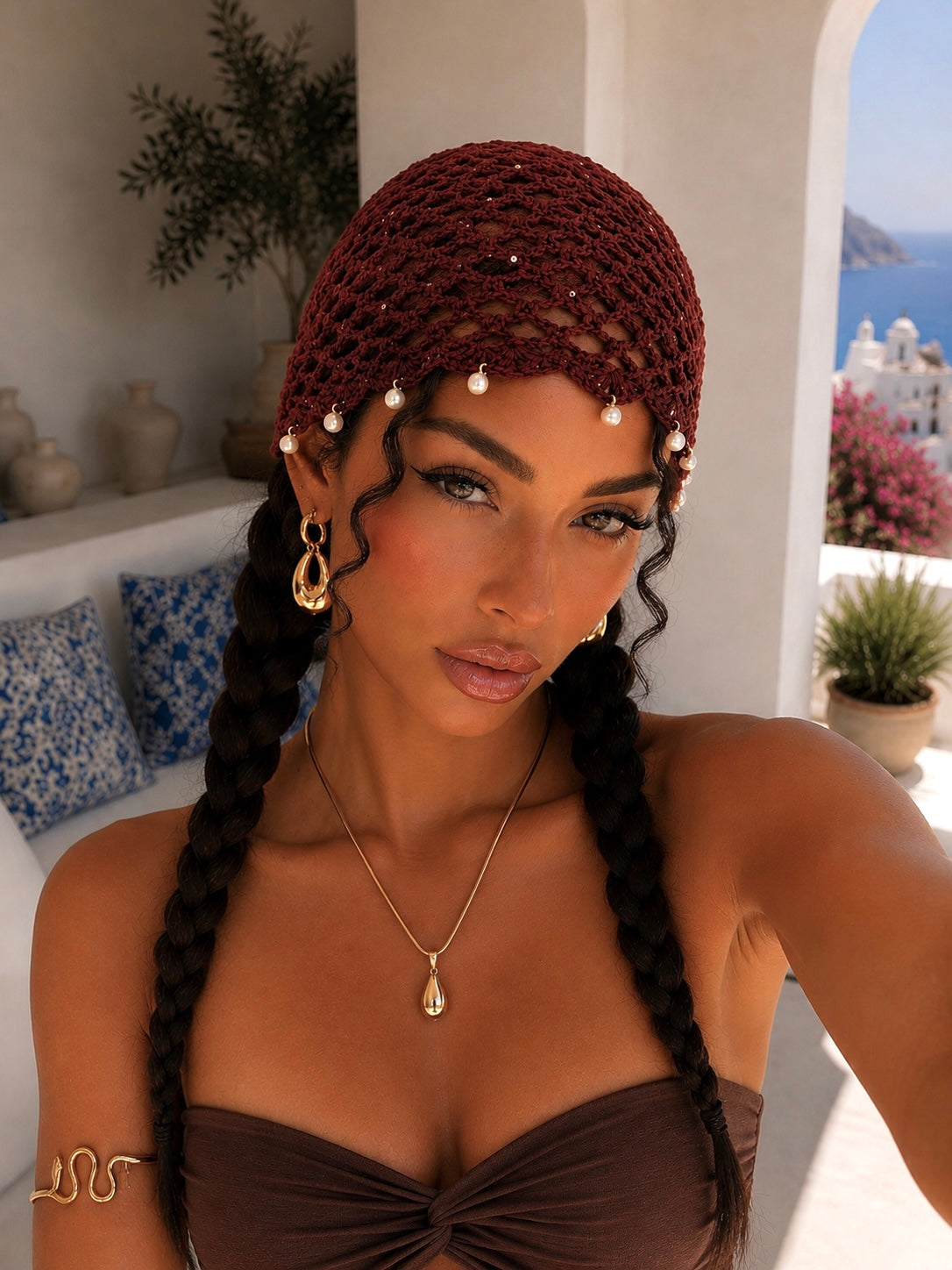 Cuffia Crochet - R.a. Boutique