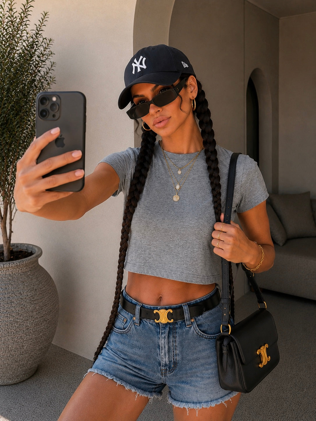T-shirt crop in cotone vari colori - R.a. Boutique
