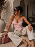 Body con pizzo e bretelle sottili - R.a. Boutique