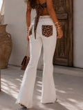 Jeans con tasca glitter maculata - R.a. Boutique