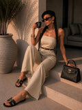 Tuta con cintura in vita senza coppe - R.a. Boutique