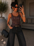 Canotta animalier mesh leopardata - R.a. Boutique