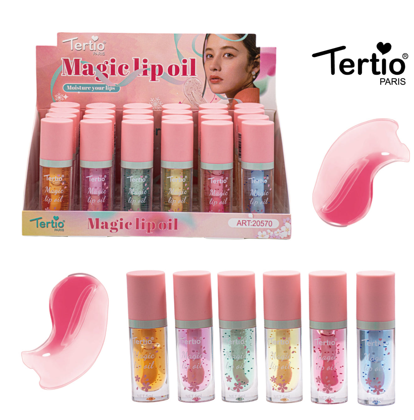 Magic Lip Oil Flowers - R.a. Boutique