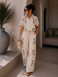 Completo Rope con corda ricamata manica corta - R.a. Boutique