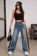 Jeans Track Fusion Bicolor - R.a. Boutique