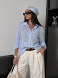 Camicia “Sky Feather Chic” - R.a. Boutique