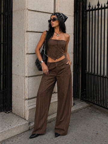 Completo a righe con Top tre colori
