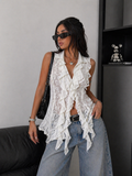 Blusa Romantic Rouches Lace - R.a. Boutique