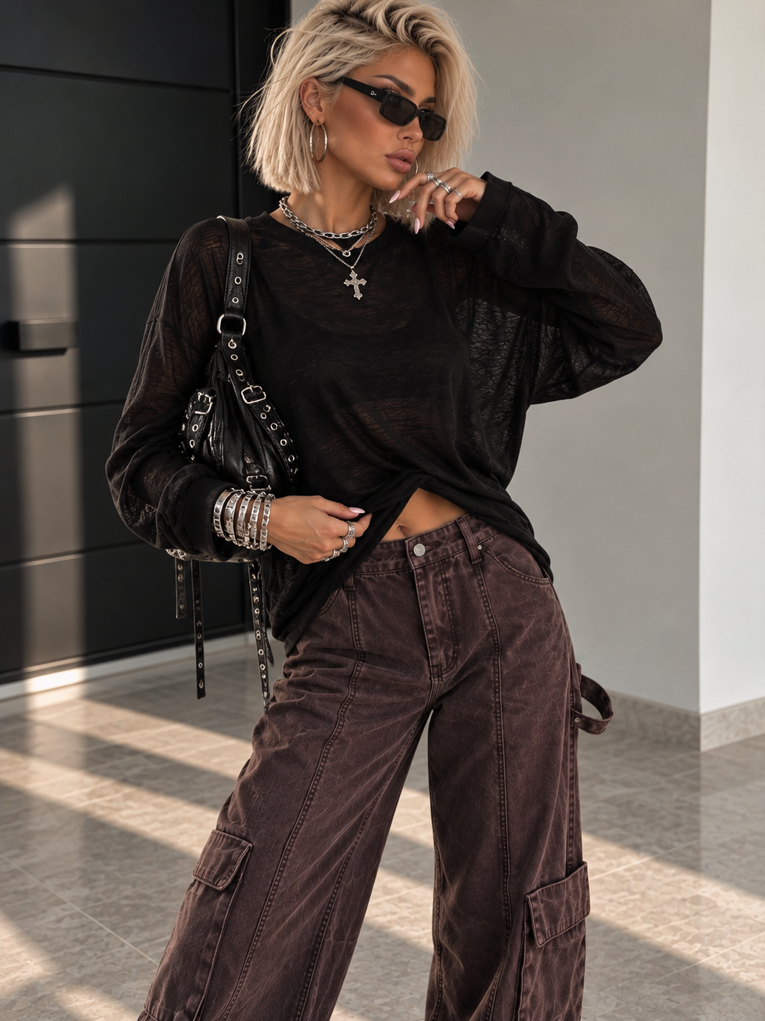 Maglia Soft Tencel e Lana Manica Ampia - R.a. Boutique