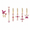 Set 6 orecchini crystal - R.a. Boutique