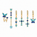 Set 6 orecchini crystal - R.a. Boutique