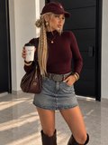Maglia Collo Alto costina - R.a. Boutique