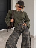 Maglia Army Icon con Spalle Imbottite – Verde Militare - R.a. Boutique