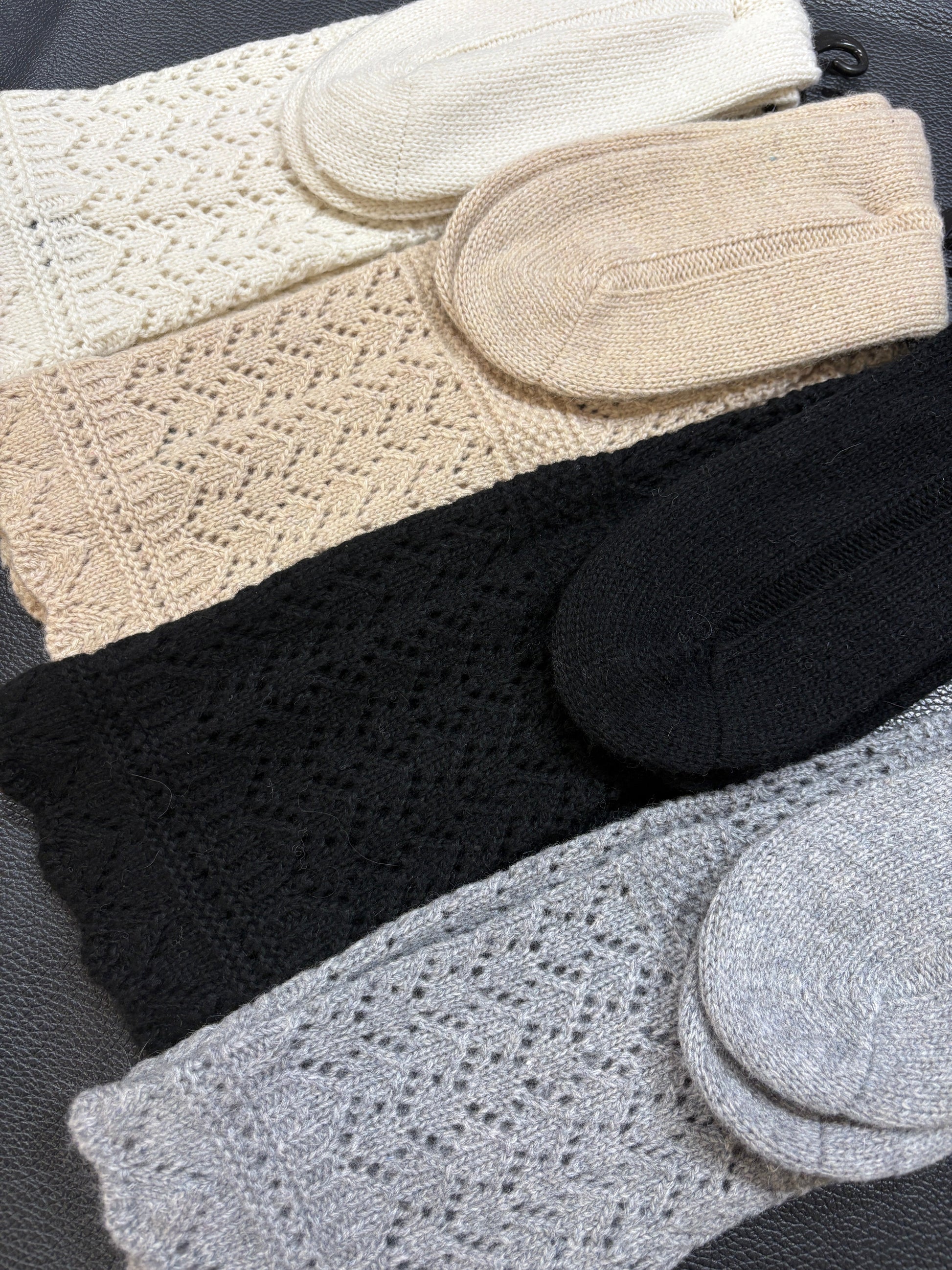 Calzini con fiocco e strass - R.a. Boutique