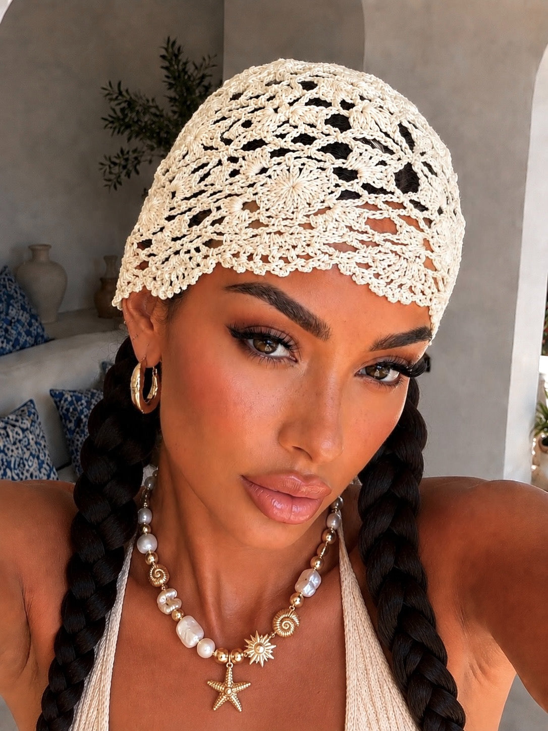 Cuffia Crochet - R.a. Boutique