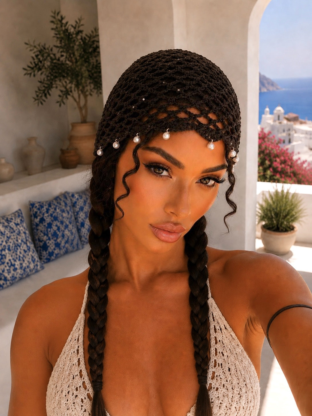 Cuffia Crochet - R.a. Boutique