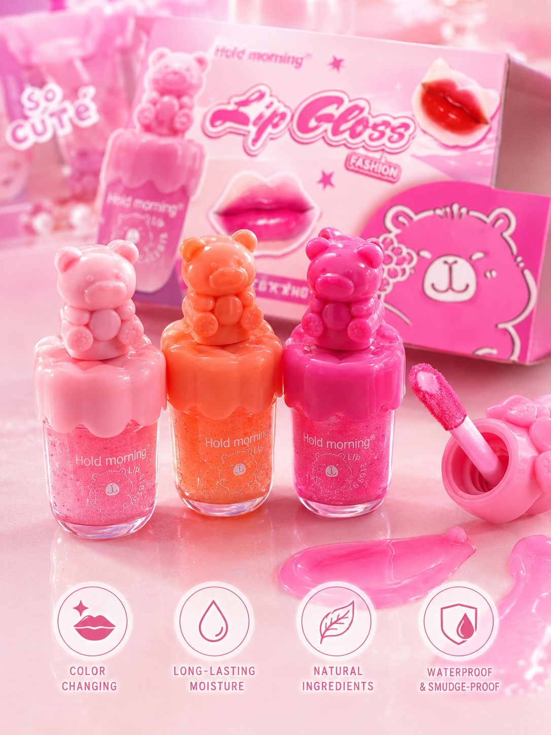 Lip Gloss Teddy Kiss – Effetto Glow - R.a. Boutique