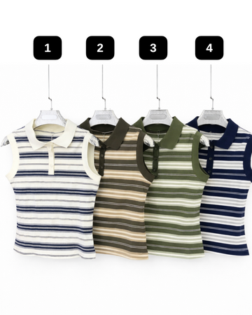 Polo Righe College Chic - R.a. Boutique