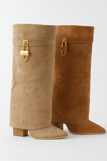 Stivale Suede Lock - R.a. Boutique