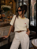 Maglia Sweet Heart a Righe - R.a. Boutique